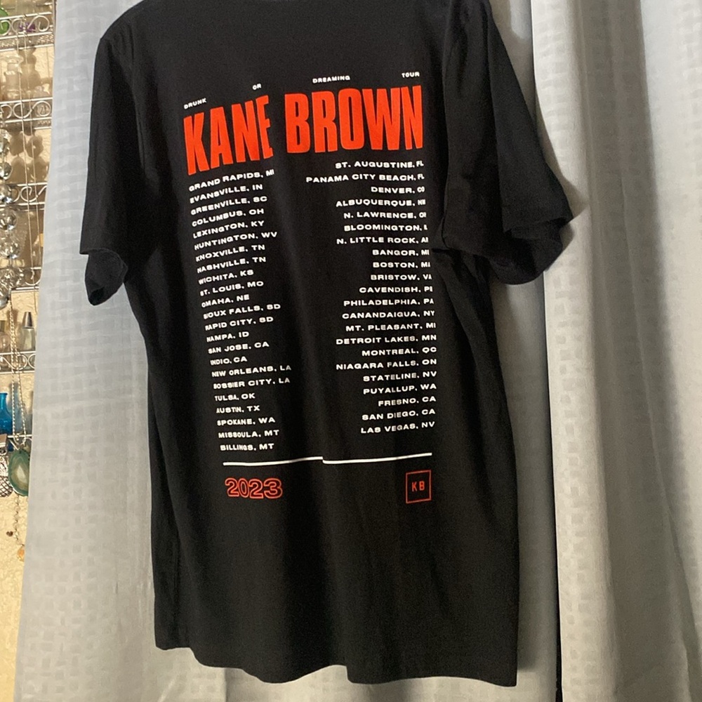 Kane Brown Concert Tshirt Drunk Or Dreaming View 2